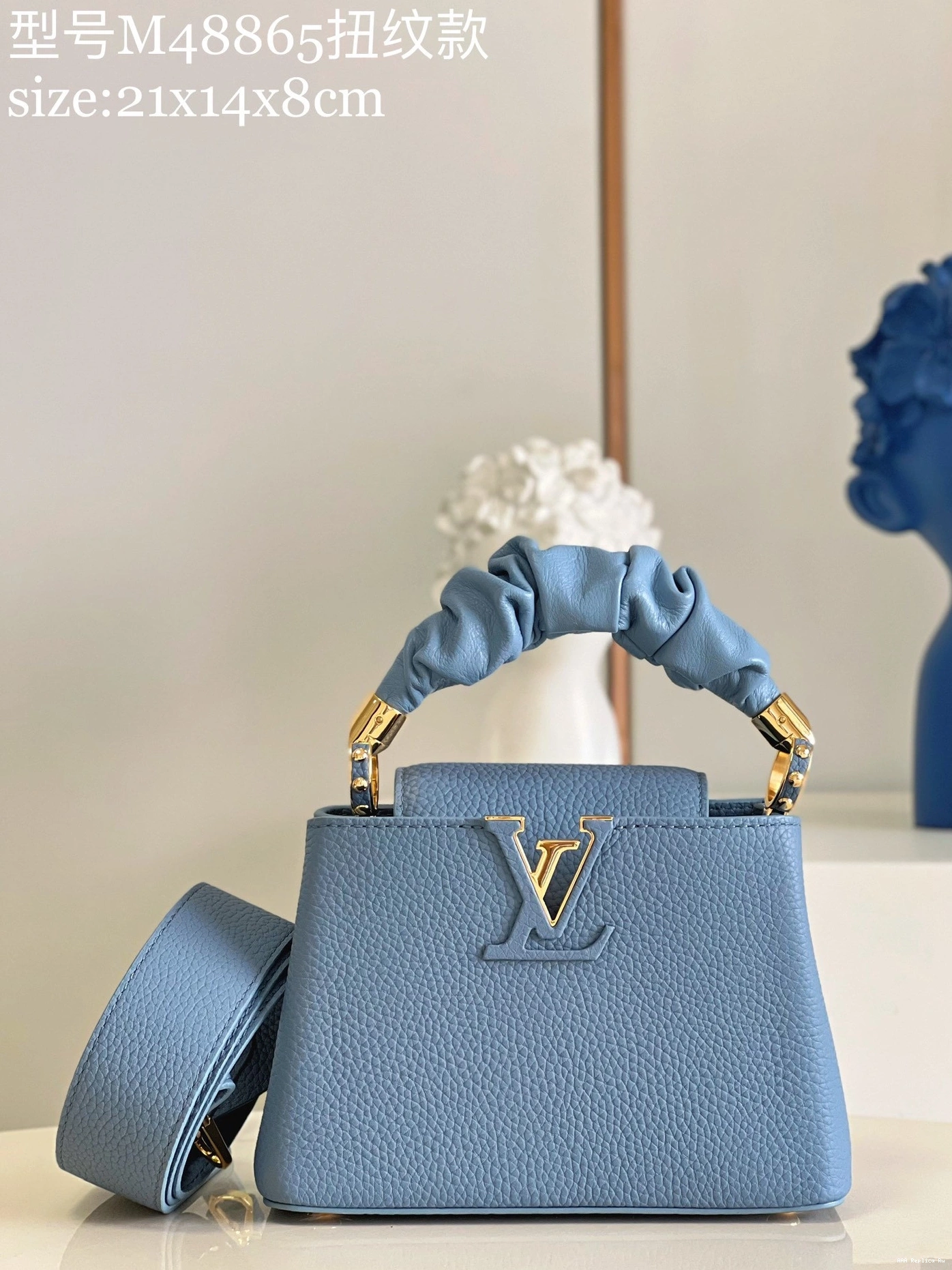 AAA Replica Ru LOUIS VUITTON MINI CAPUCINES 0813